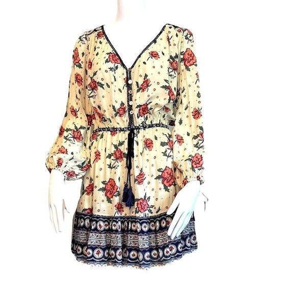 CLEOBELLA Floral Mini Dress.Size S - Picture 1 of 15